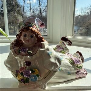 Schmid “Beautiful Dreamer” hand painted porcelein- Musical Figurine